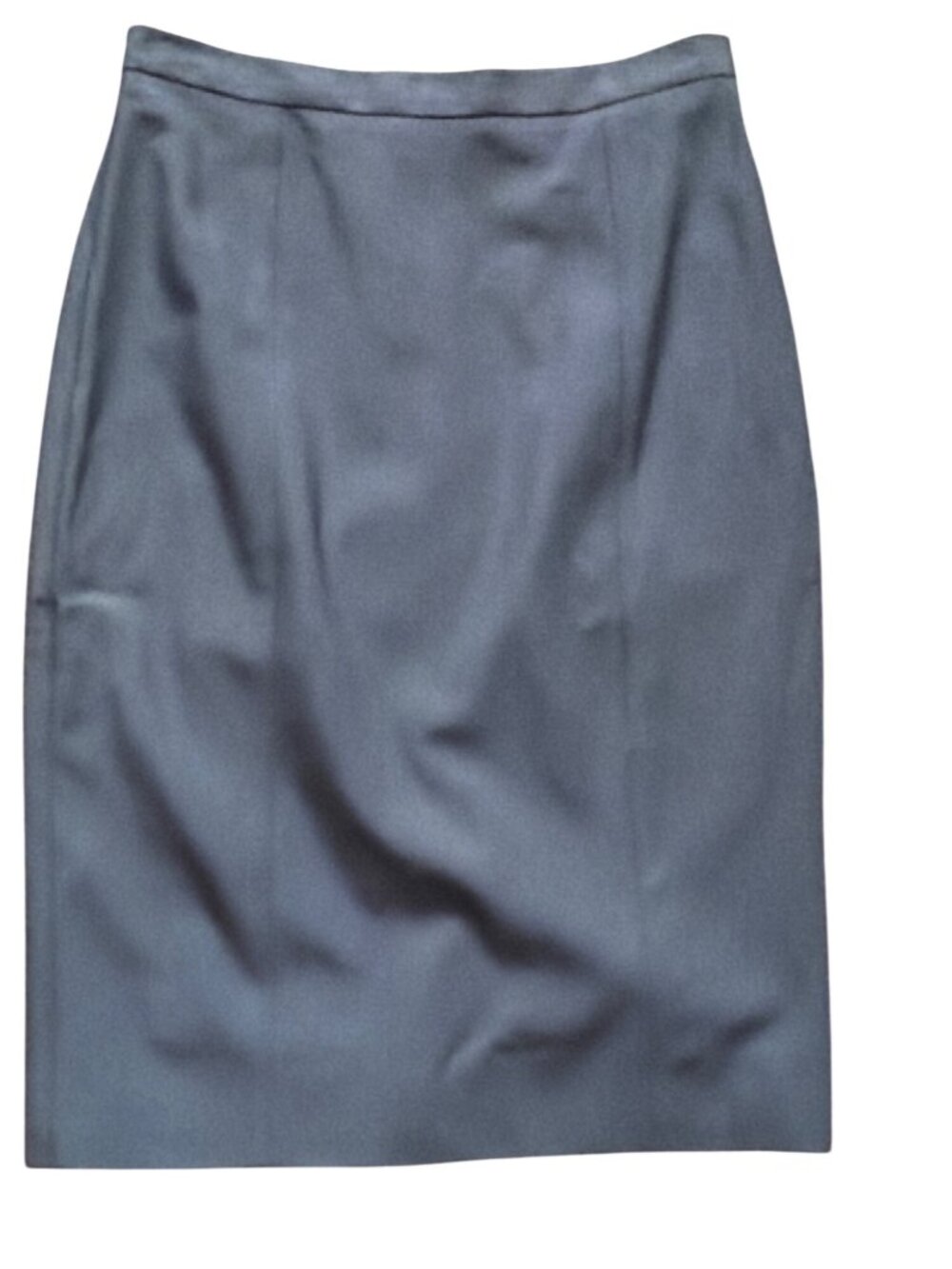 Vintage Dolce & Gabbana Black Wool Knee Length Skirt Leopard Lining Sz IT38 - Picture 3 of 16